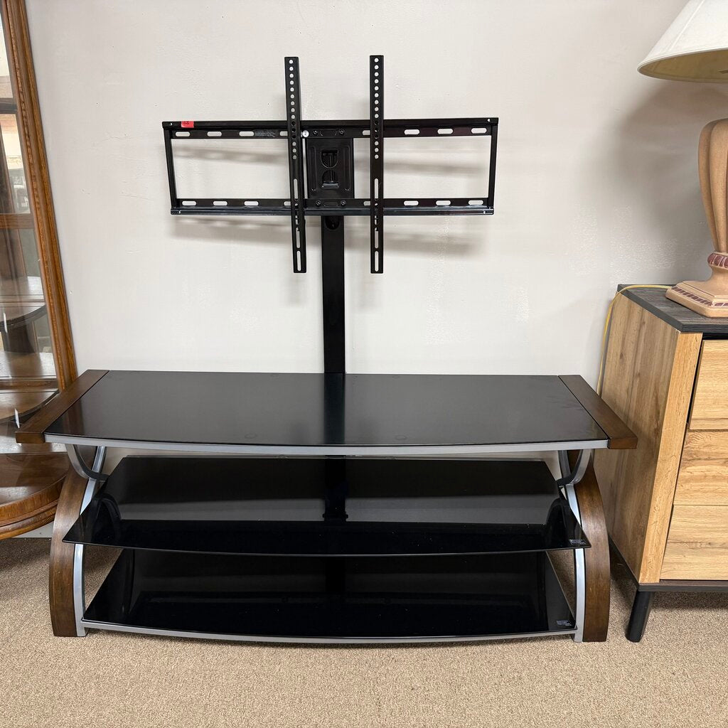 Glass TV Stand w/Mount
