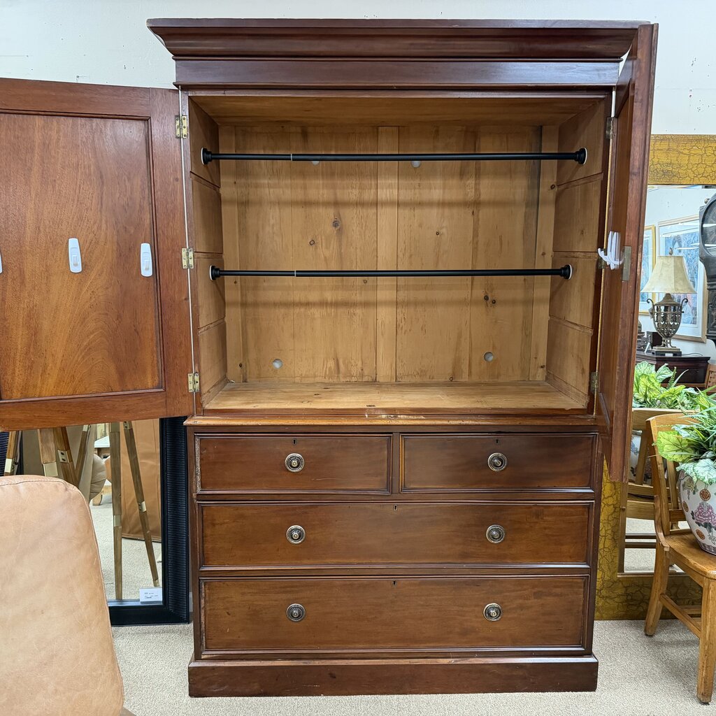 Vintage Linen Press Closet