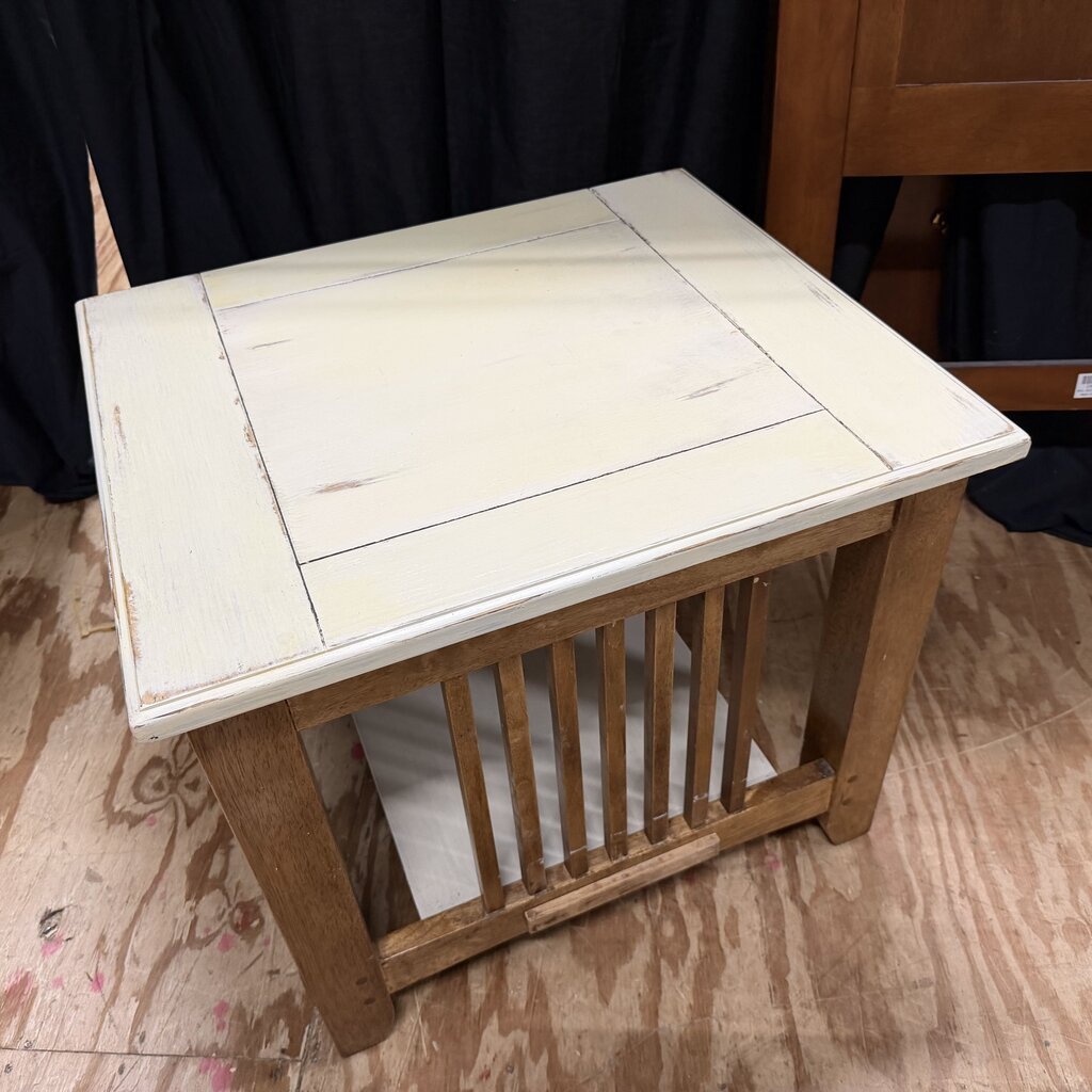 Two-Tone Side Table