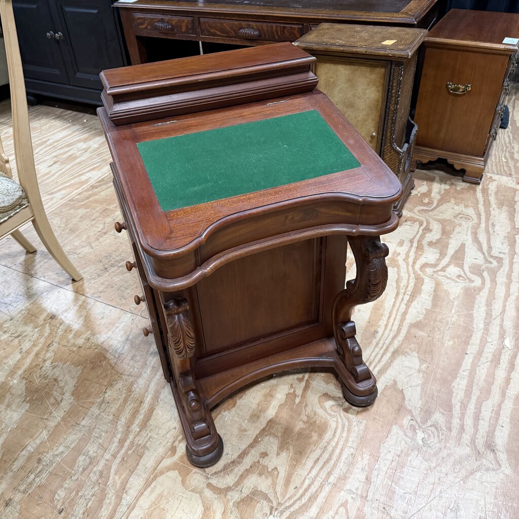 19th c English Davenport/Captain's/Ship Desk