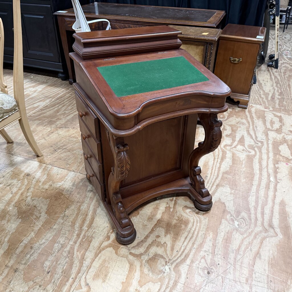 19th c English Davenport/Captain's/Ship Desk