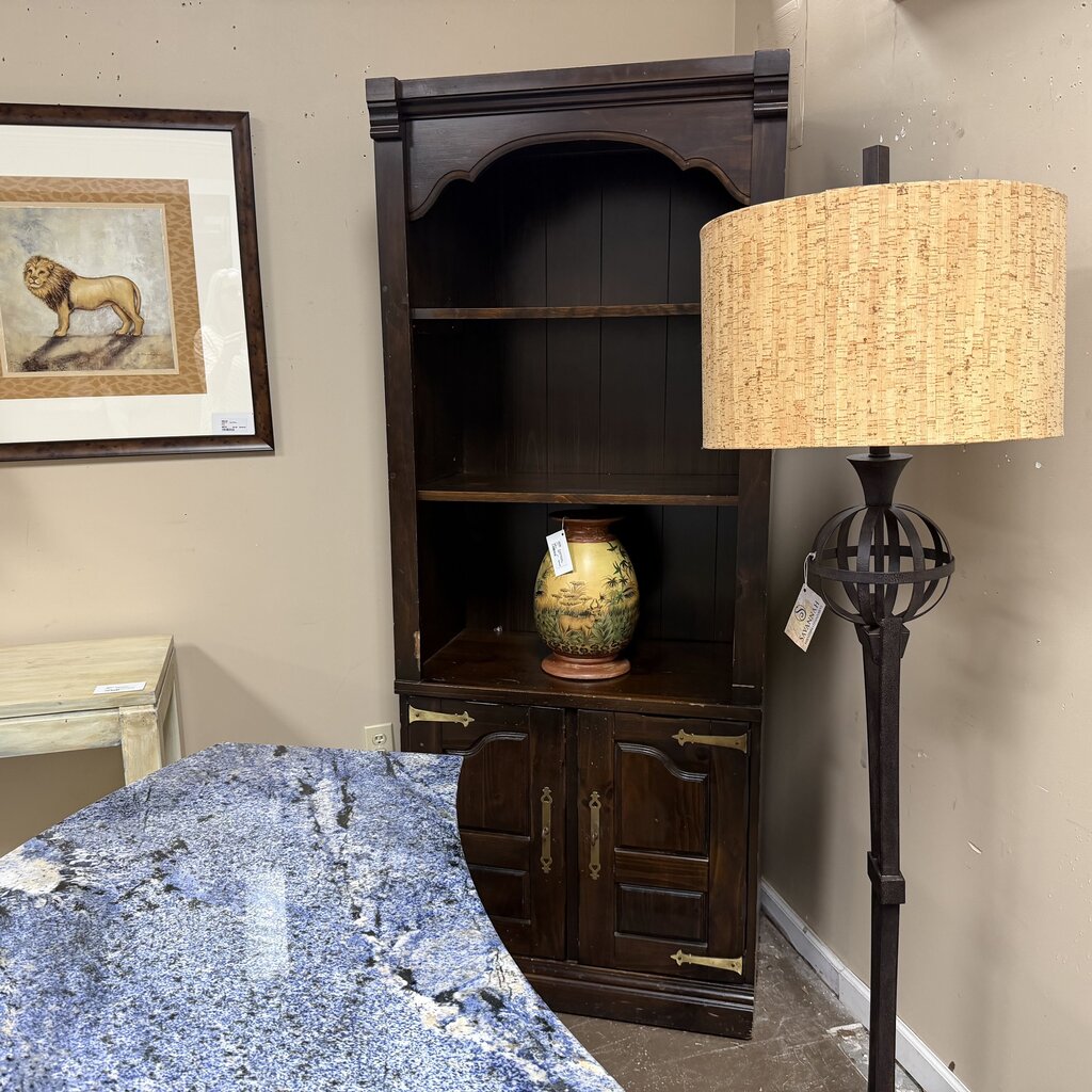 Vintage Wood Bookshelf