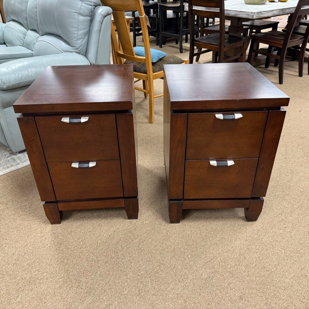 Pair Nightstands