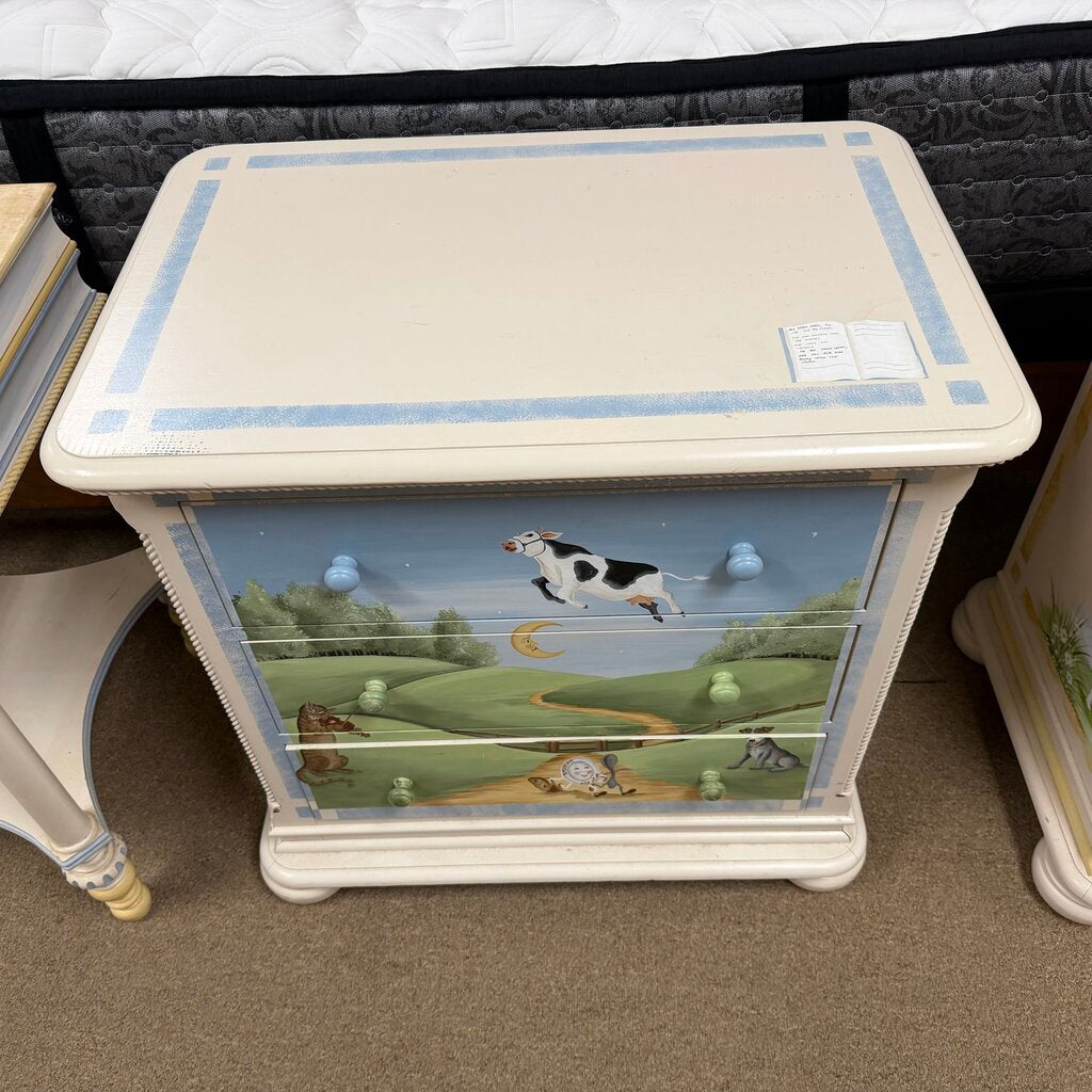 Hand Painted Children's 3-Drawer Chest