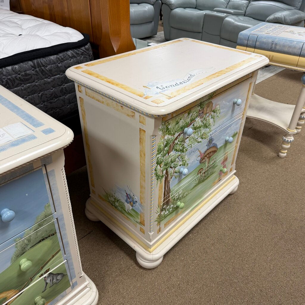 Hand Painted Children's 3-Drawer Chest