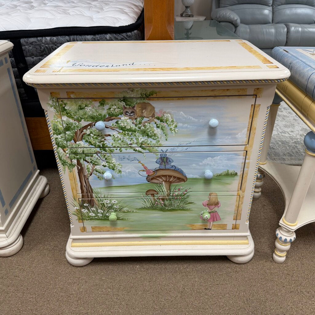 Hand Painted Children's 3-Drawer Chest