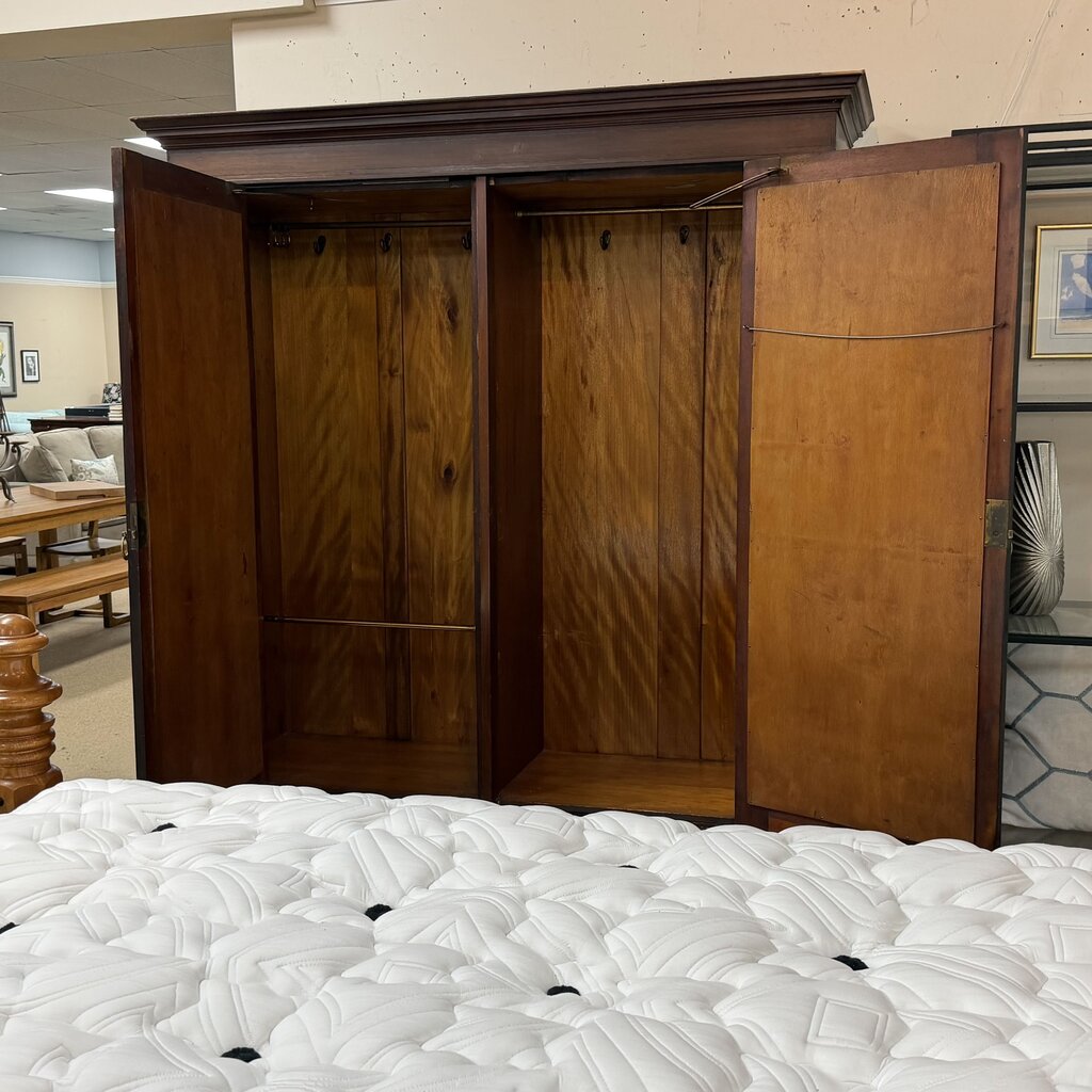 Antique Mirrored Armoire/Wardrobe