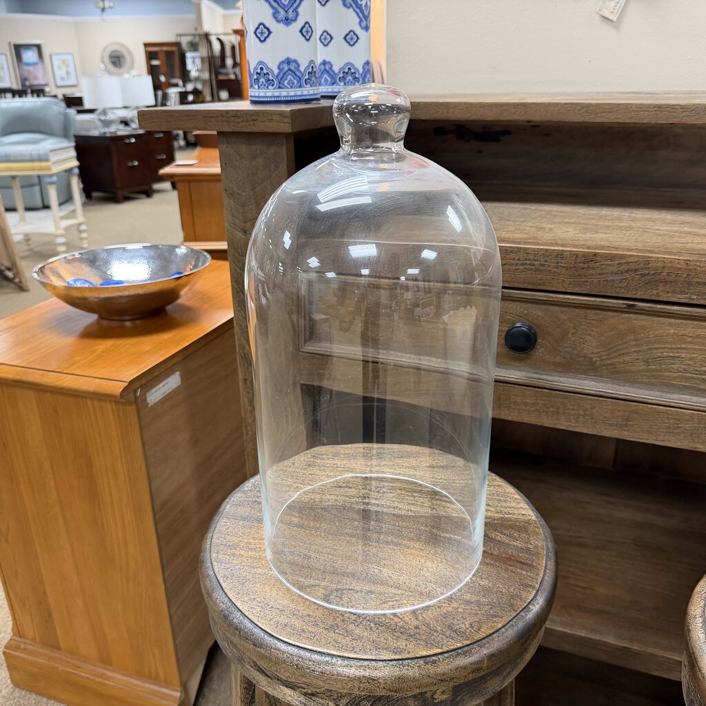 Tall Glass Cloche