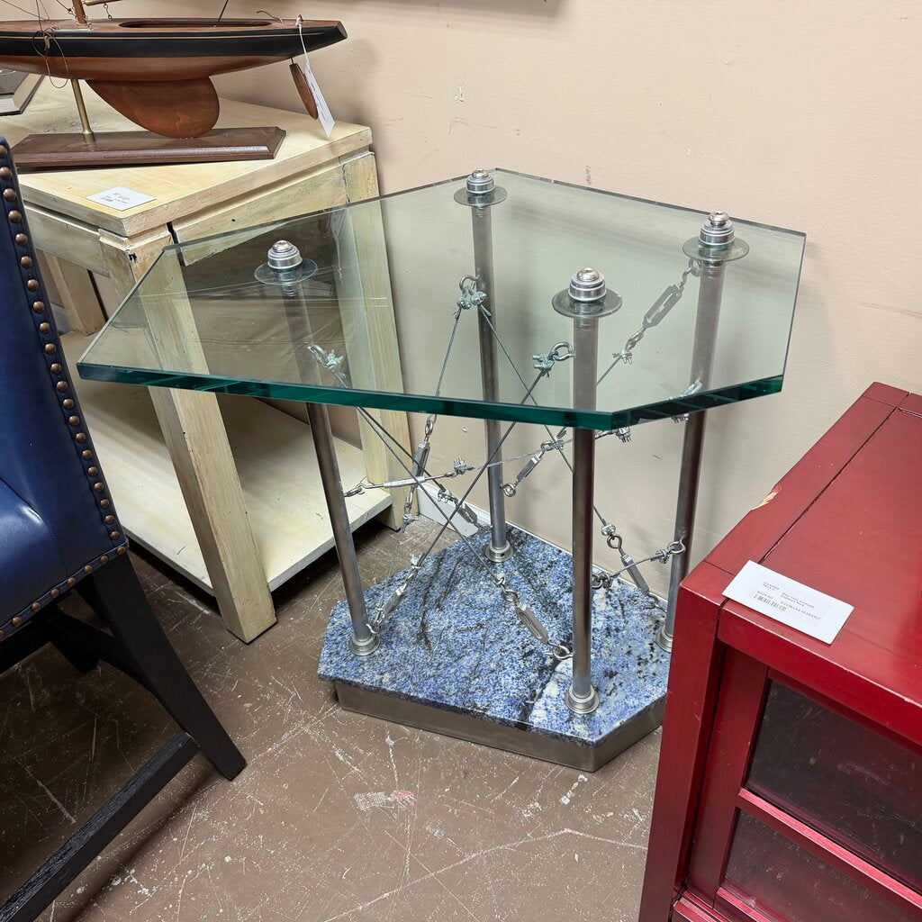 Custom Made Contemporary Side Table
