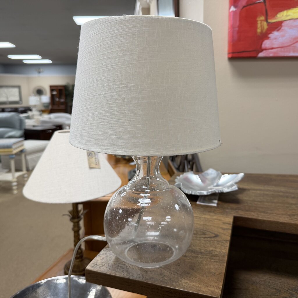Round Glass Globe Lamp