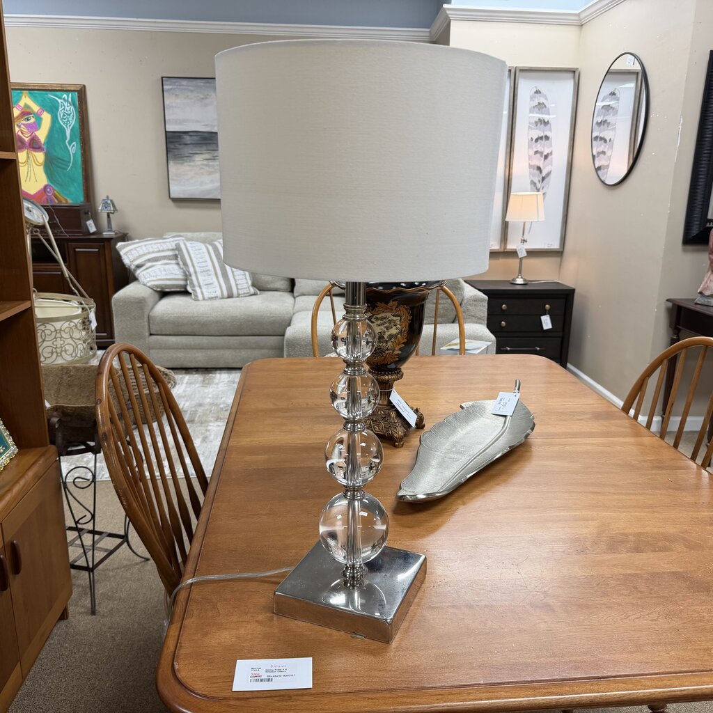 Lucite Bubble Lamp