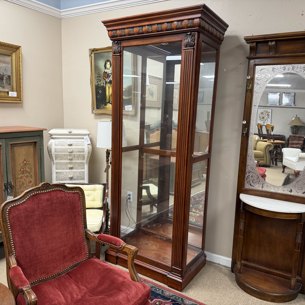 Wood + Glass Display Case