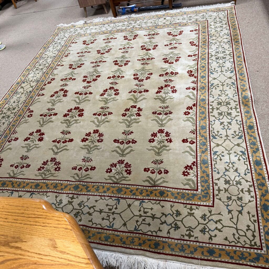Wool Floral Rug