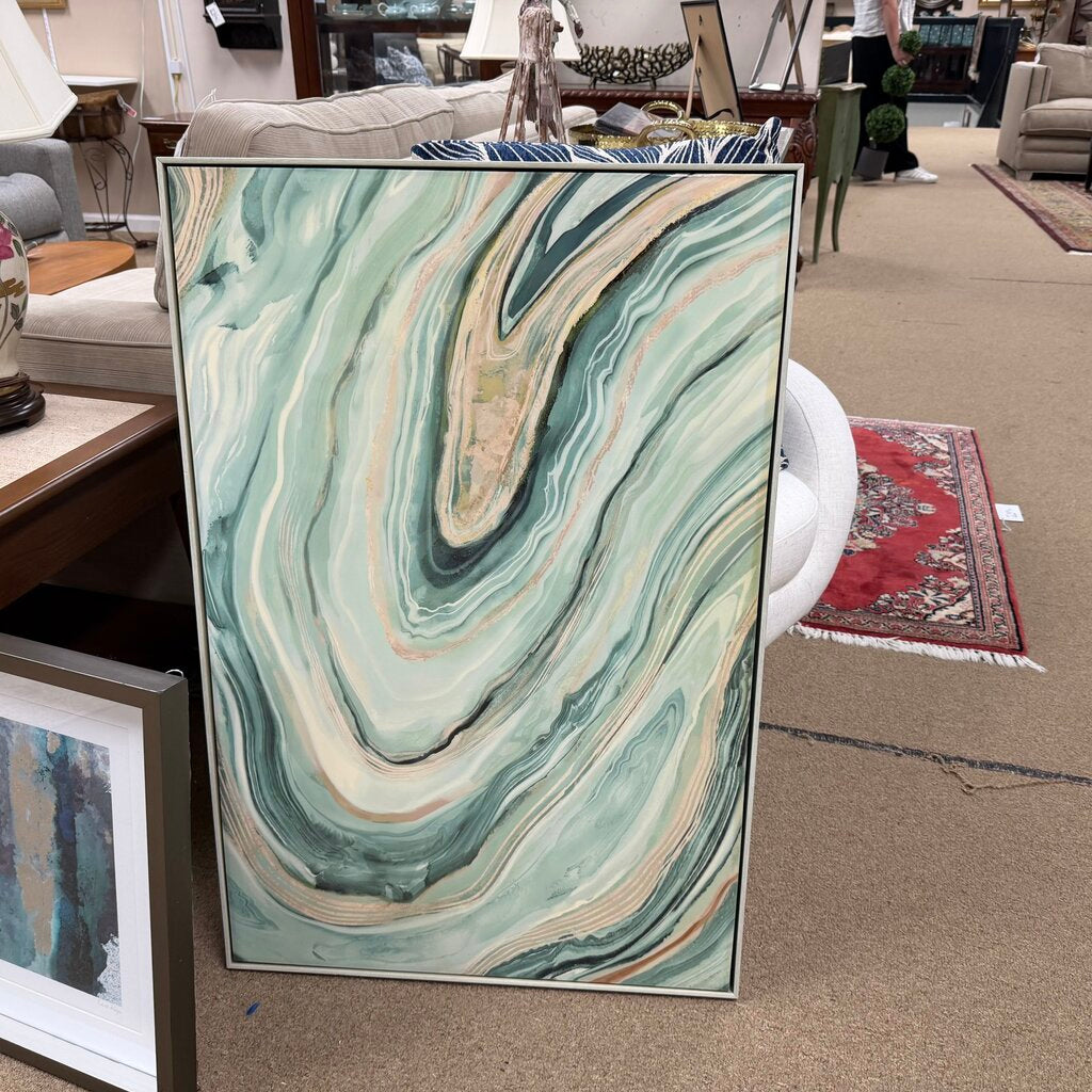 Abstract "Geode" Print