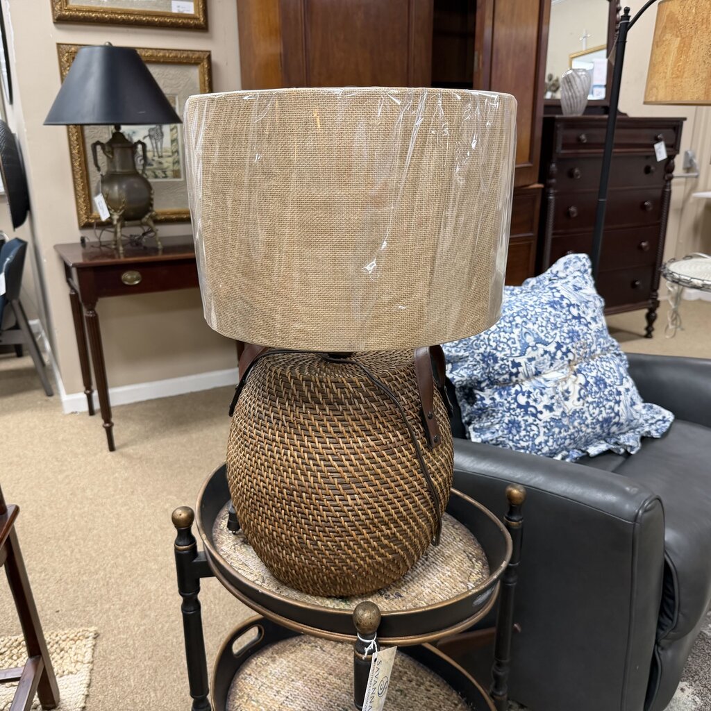 Wicker Lamp