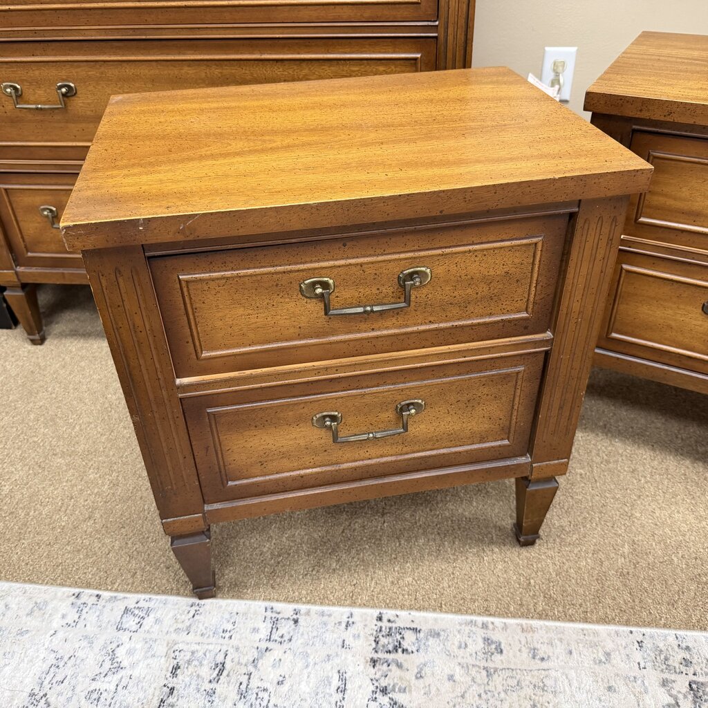 Pair Mid Century Nightstands