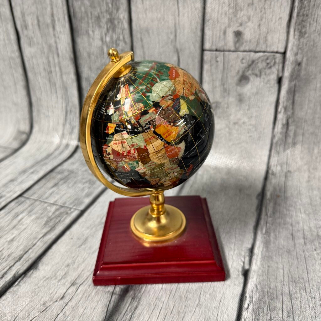 Tabletop Blue Lapis Globe