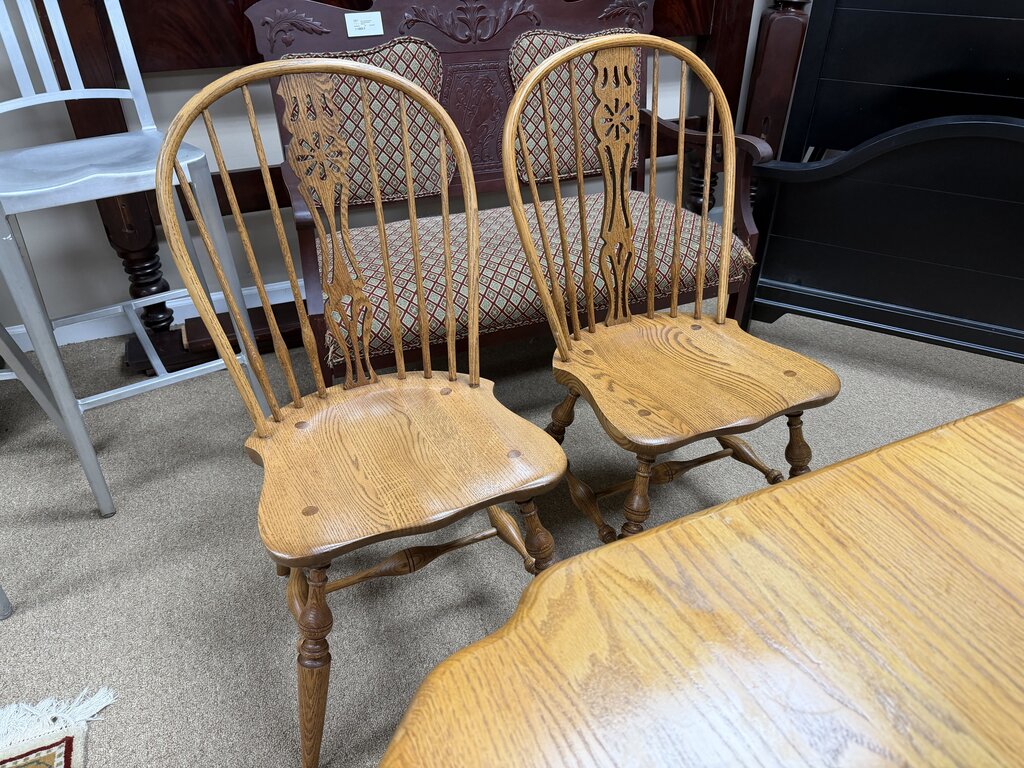 Set/4 Windsor Style Dining Chairs
