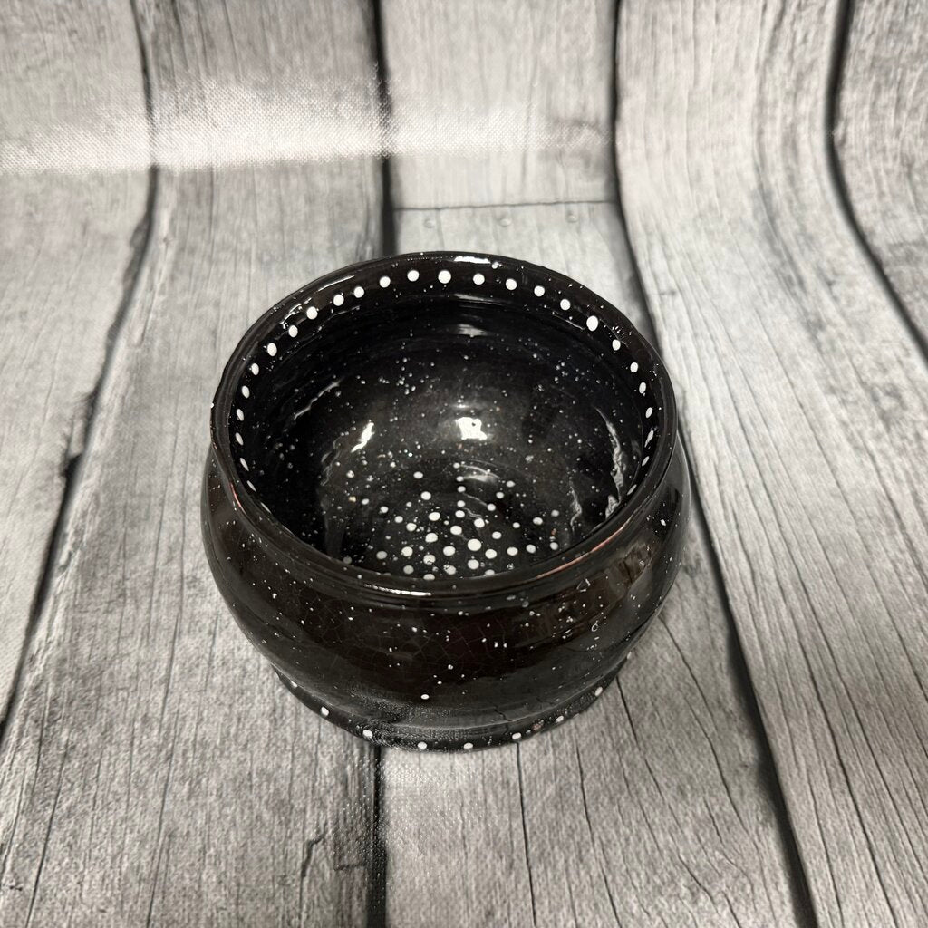 Decorative Bowl w/Polka Dots