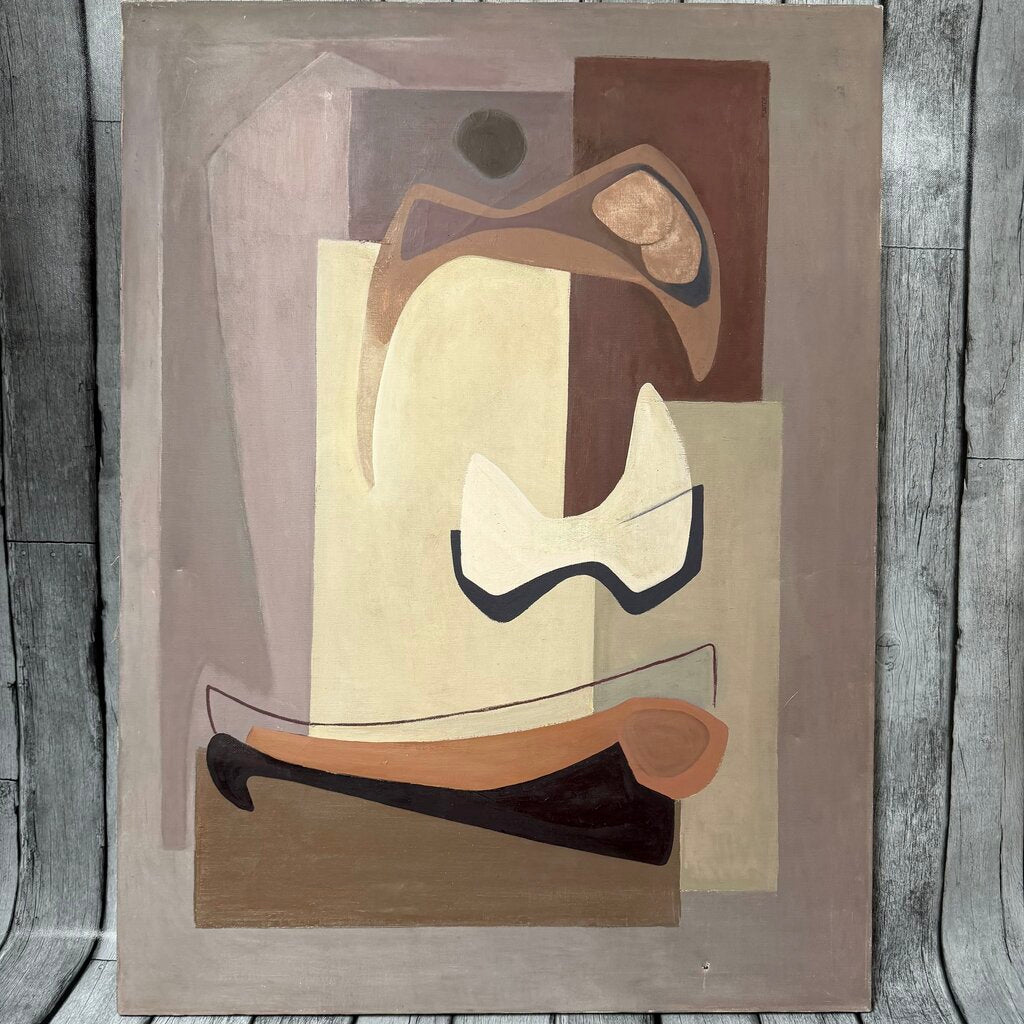 1955 Mid Century Abstract Painting
