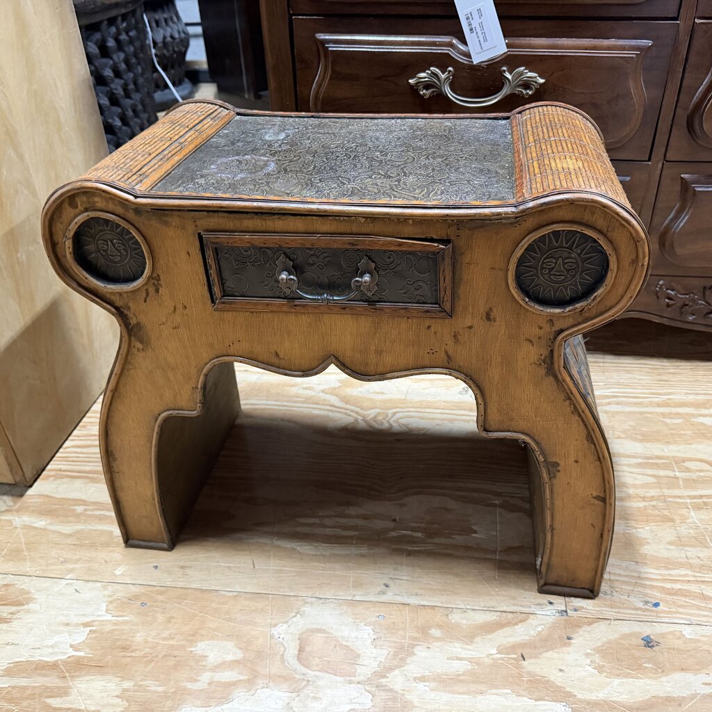 Asian Style End Table