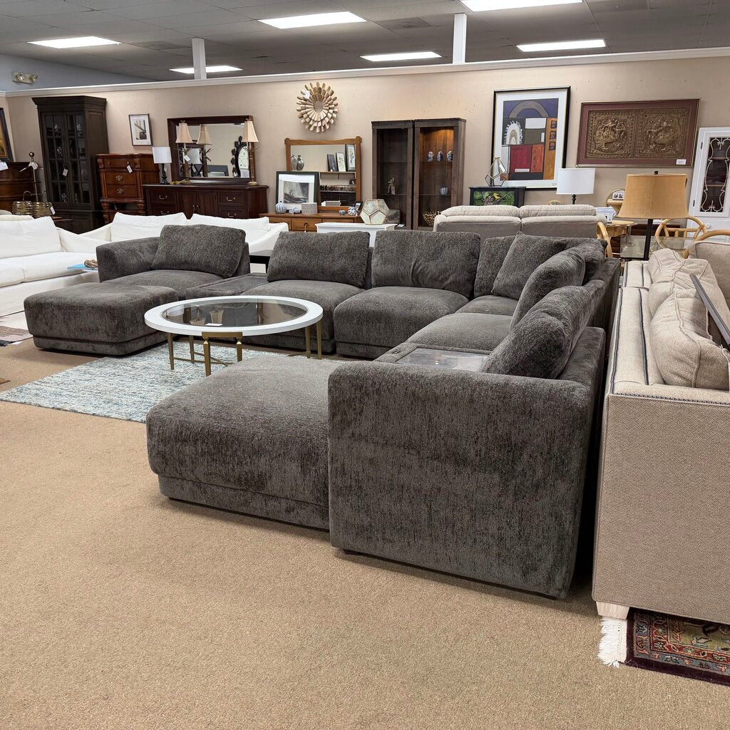 9-pc Modularone Sectional w/Media Consoles