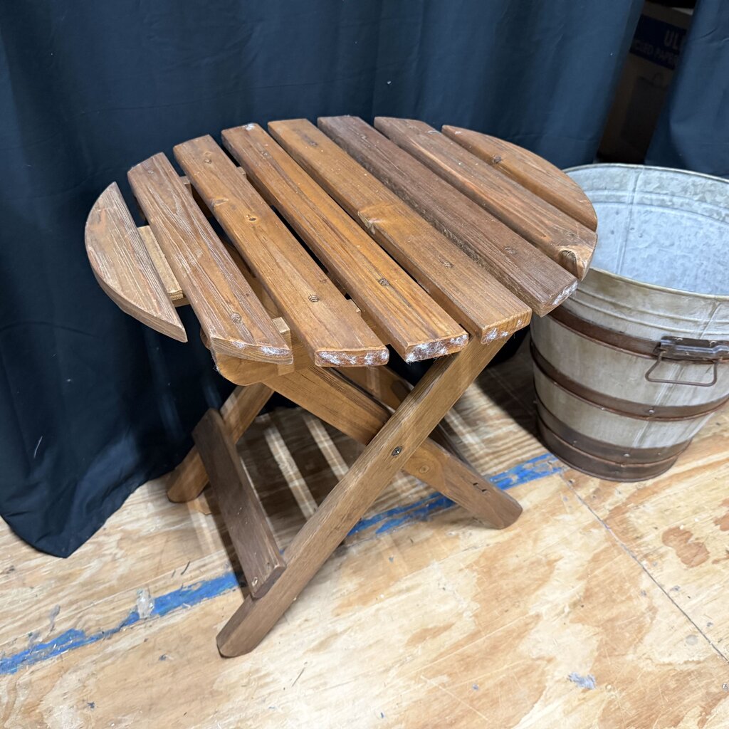 Folding Wood Patio Table