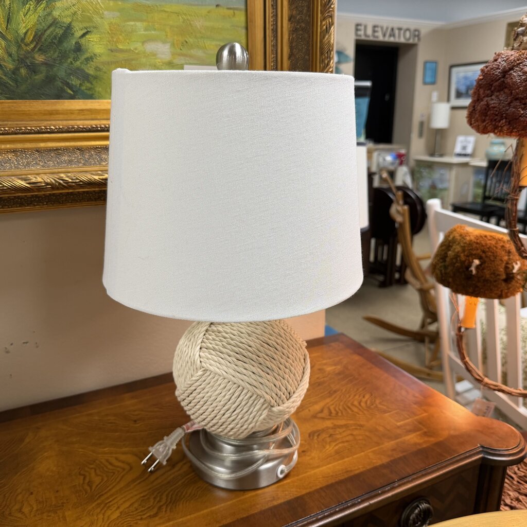 Ball of Rope Lamp