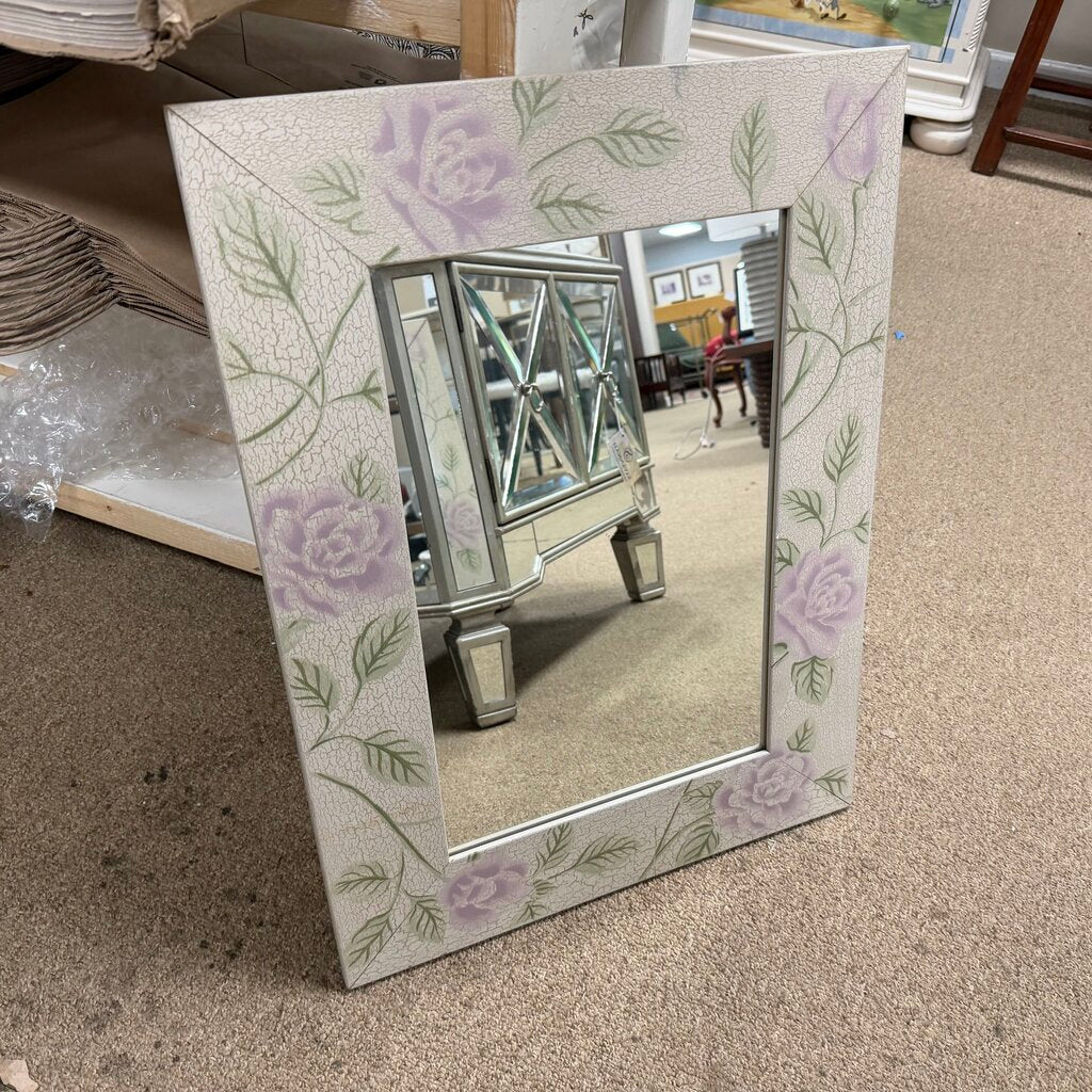 Rose Framed Mirror