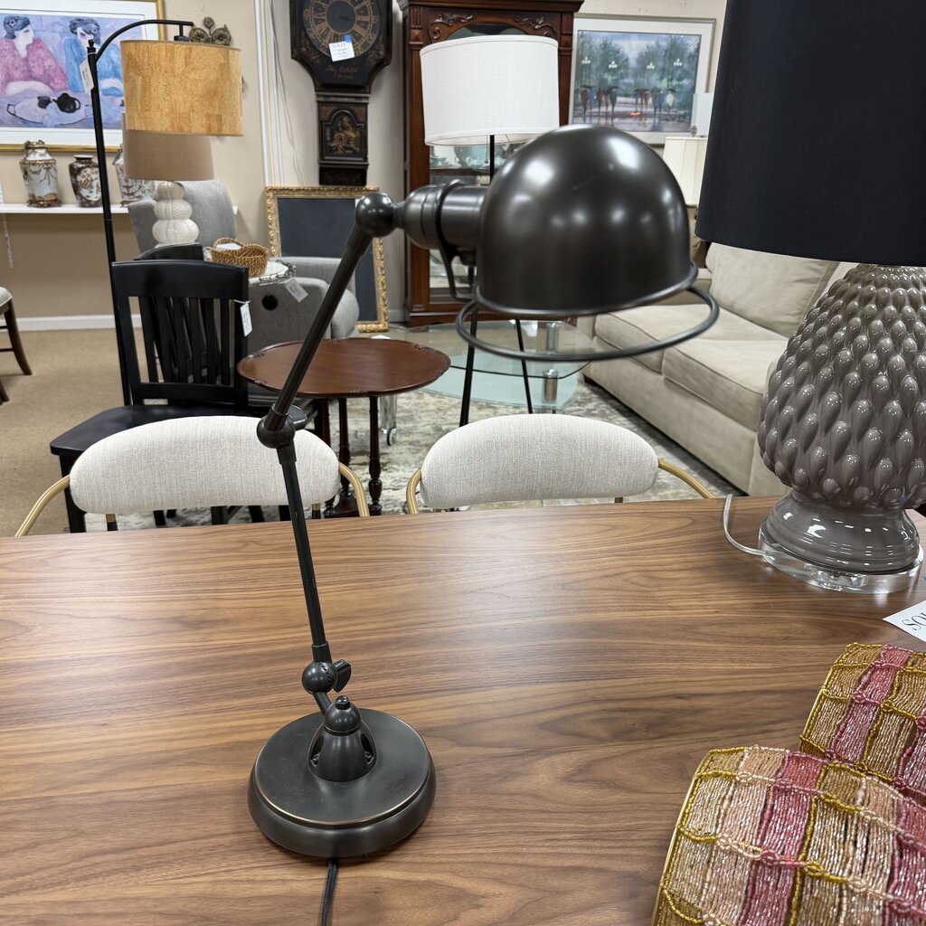 Academy Oil Rubbed Bronze Task Table Lamp