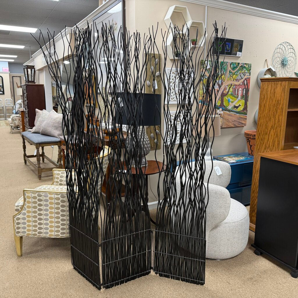 Rustic Willow Branch 3-16" Panel Room Divider