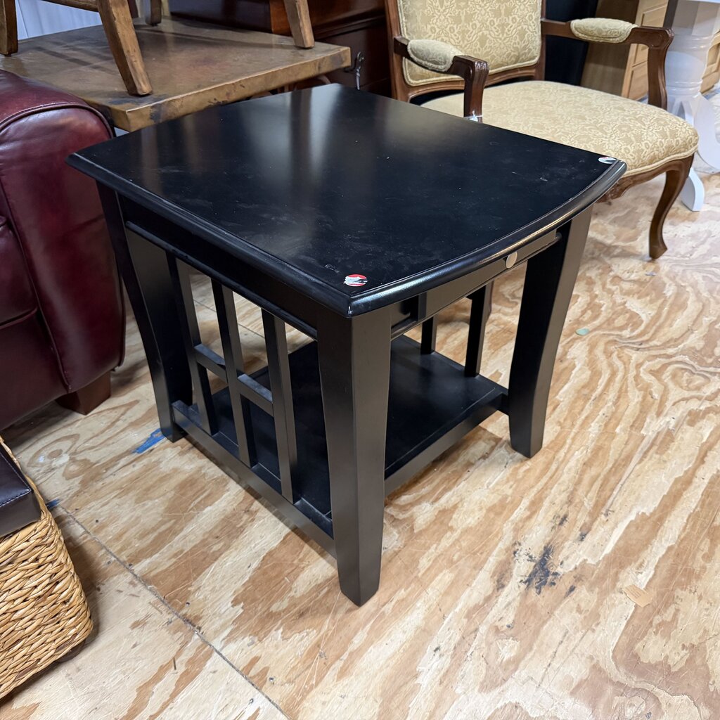 Wood Side Table