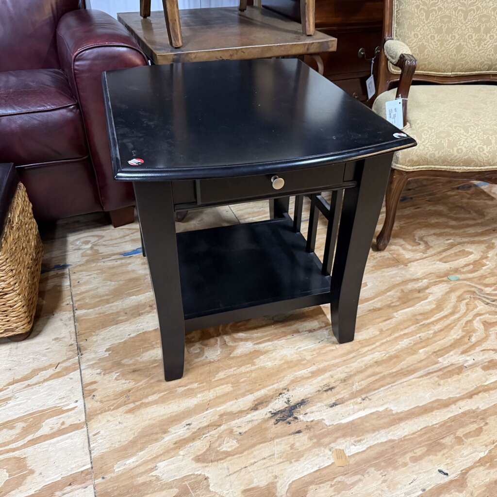 Wood Side Table