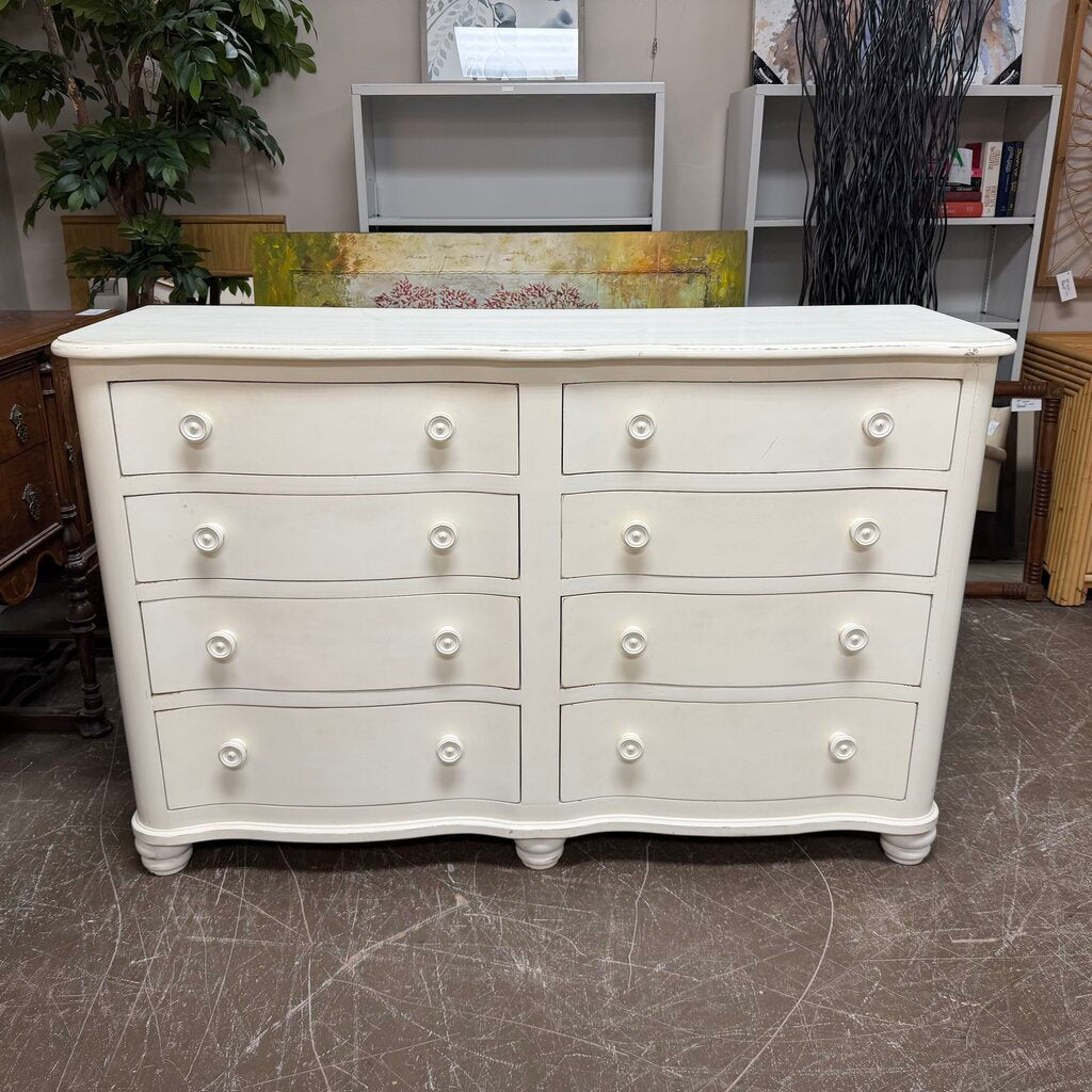Distressed Cottage Style Double Dresser