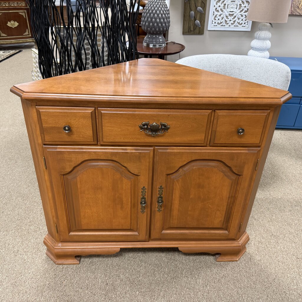 Vintage Corner Cabinet