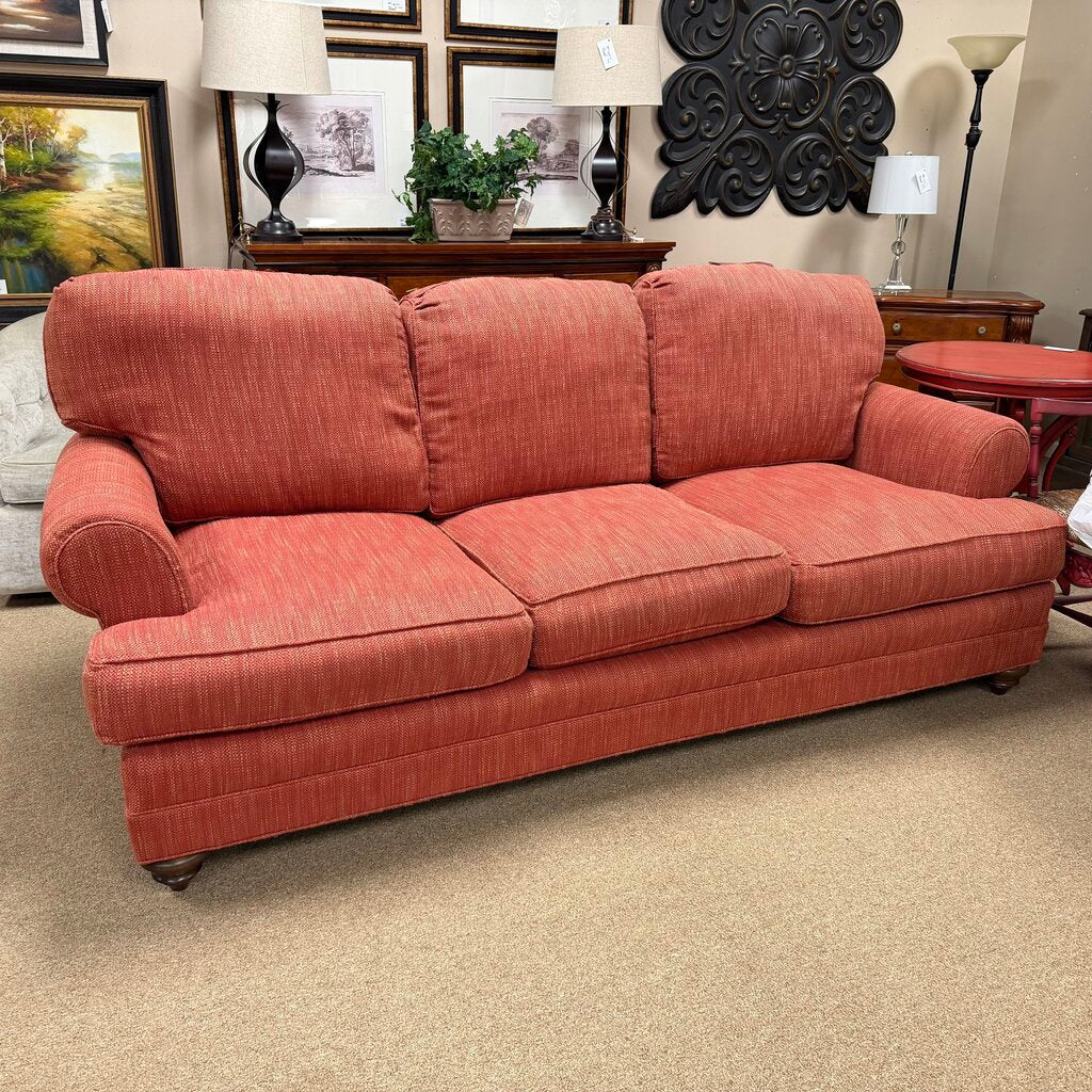Upholstered Sofa + 2 Sets of Slipcovers