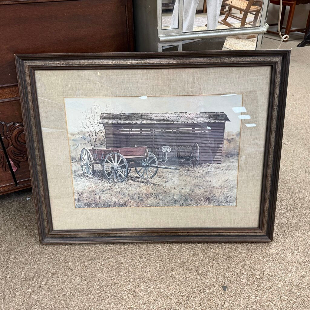 Rustic Barn Scene Print