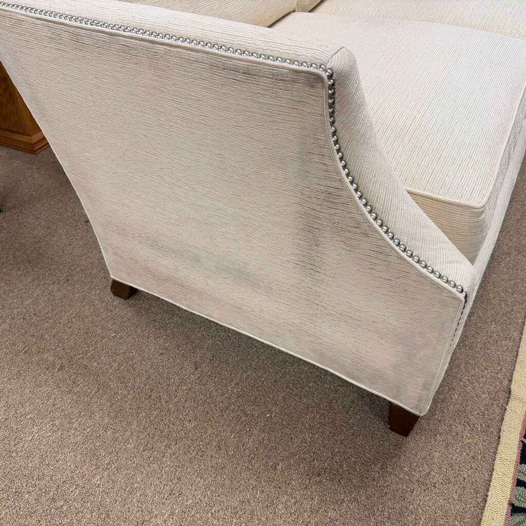 Upholstered Sofa w/Nail Head Details