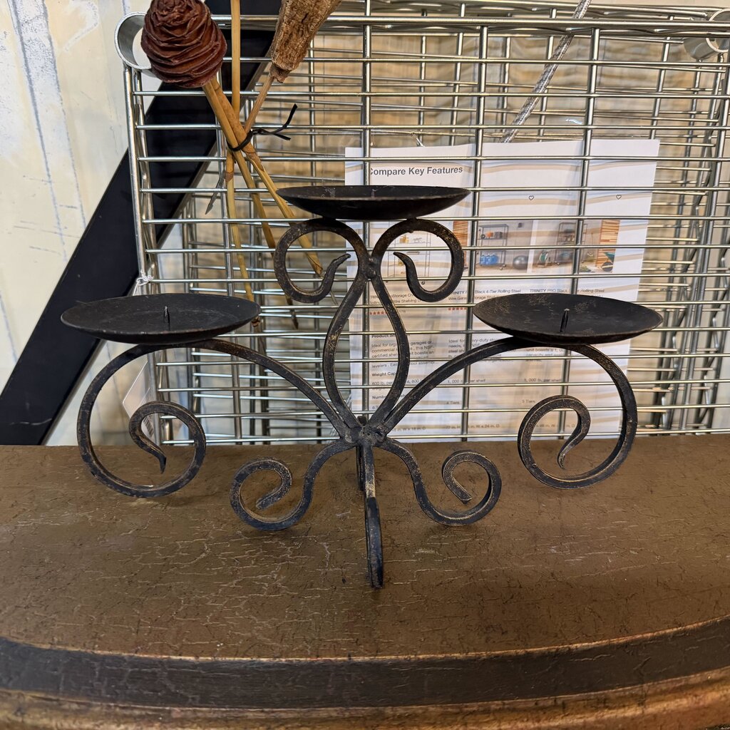 Iron Candleholder