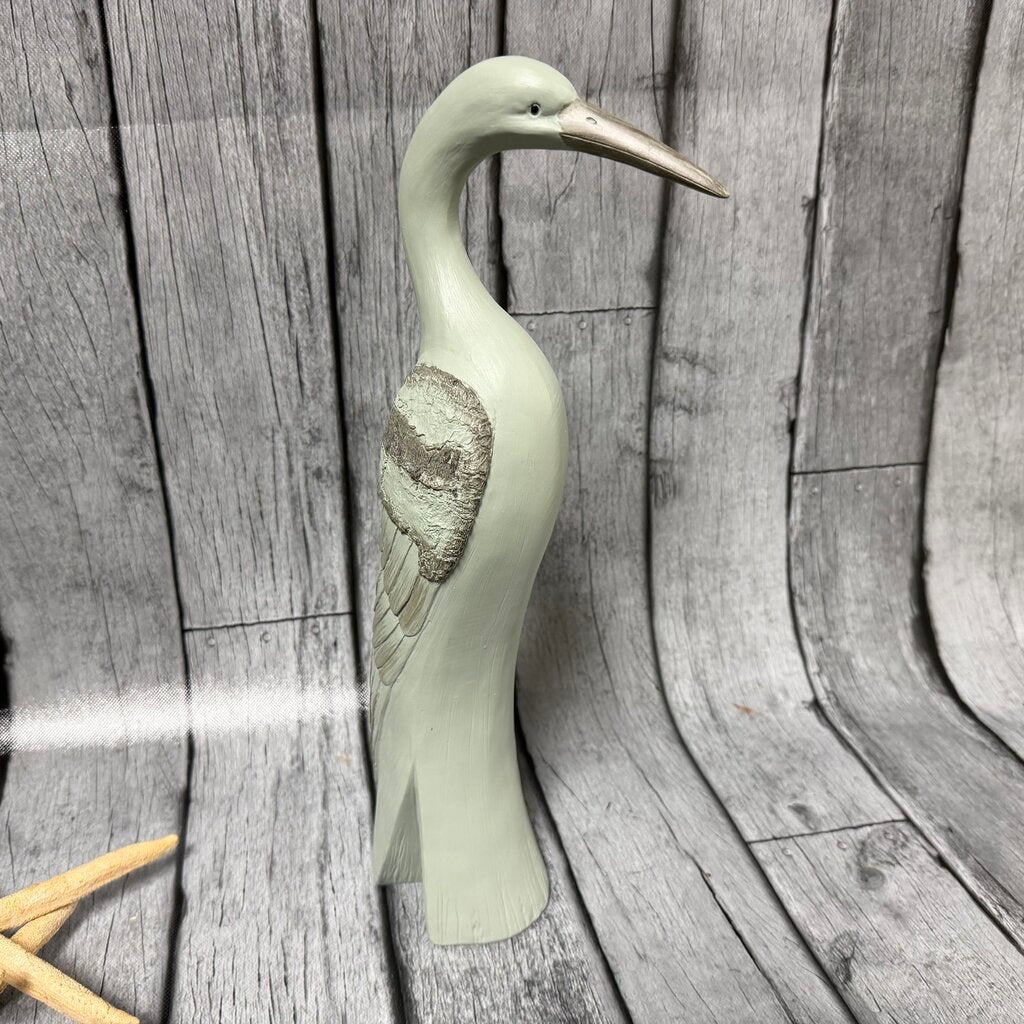 Wood Bird Figure