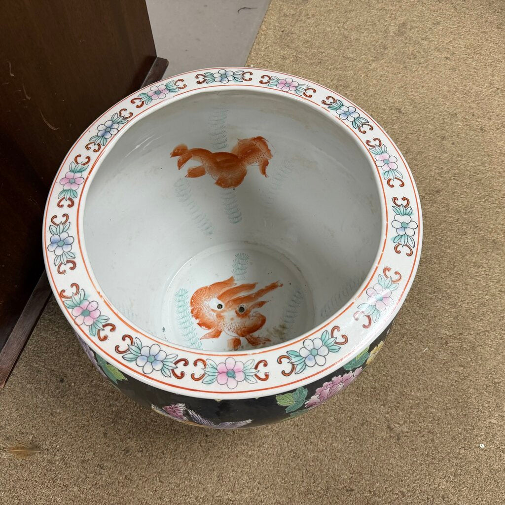 Chinoiserie Porcelain Jardiniere Planter
