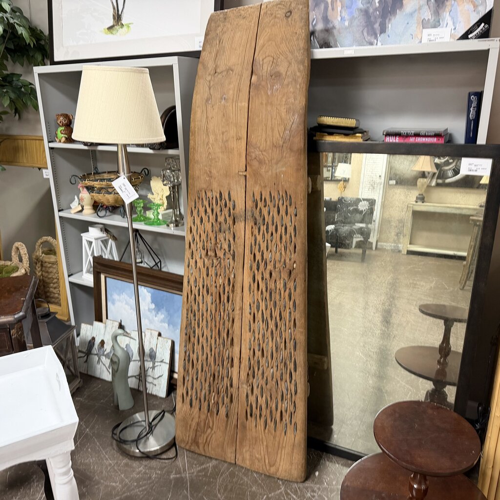 Antique Wood Threshing Board