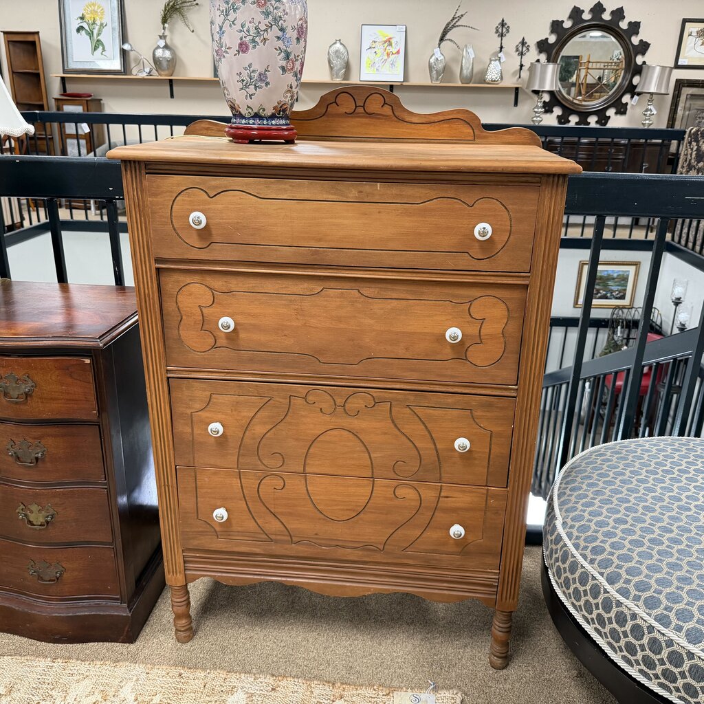 Antique Oak Chest of Drawers