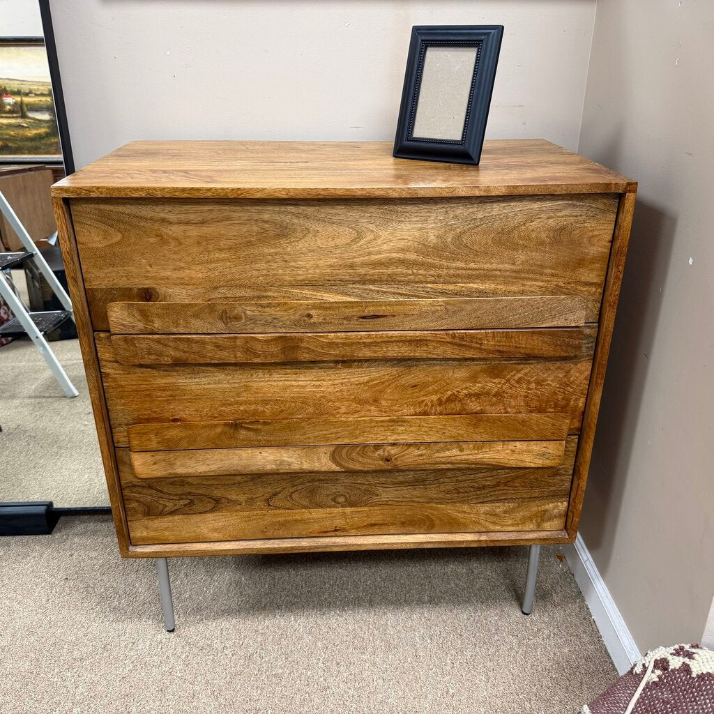 3-Dr. Modern Wood Gentleman's Chest
