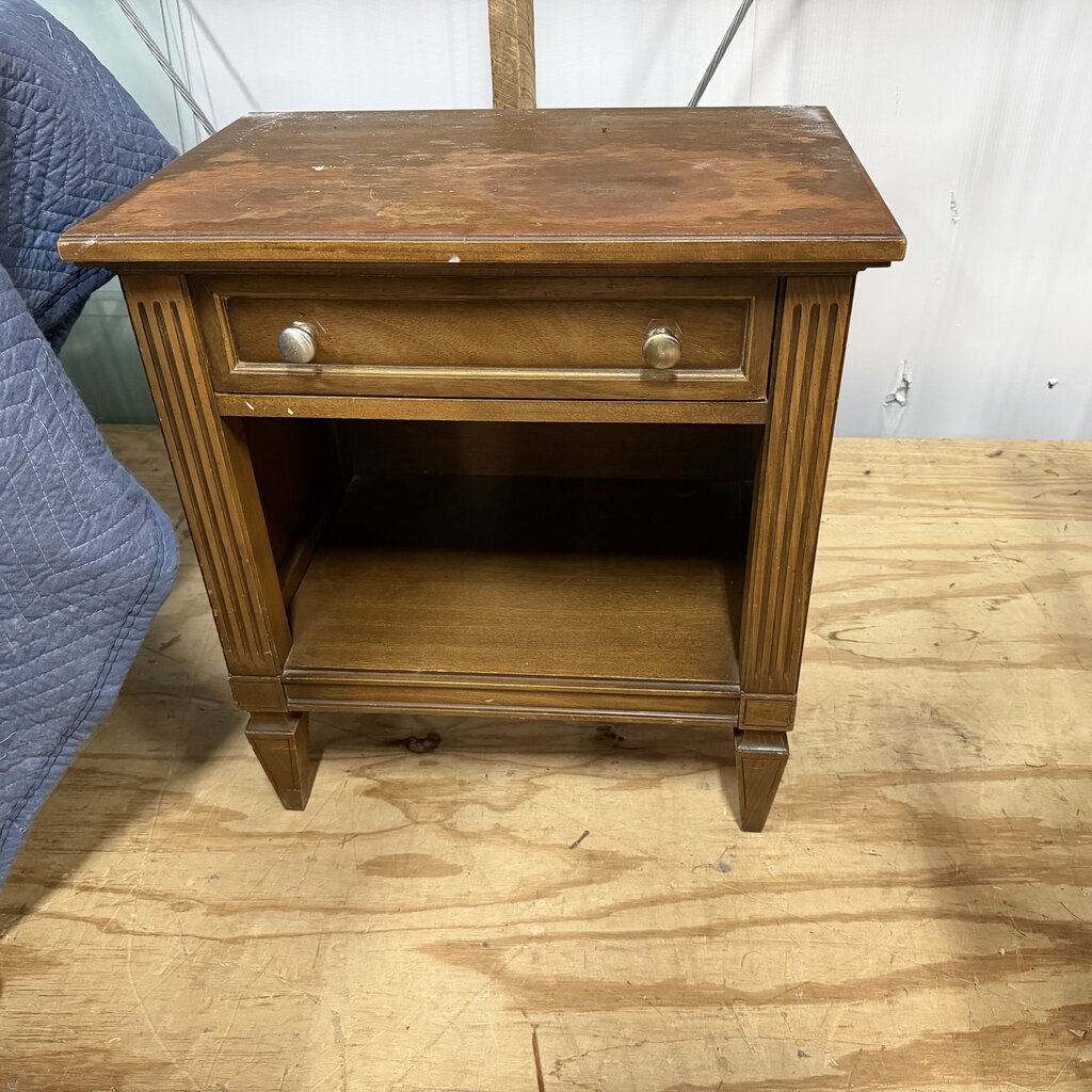 Vintage 1-Dr Side Table