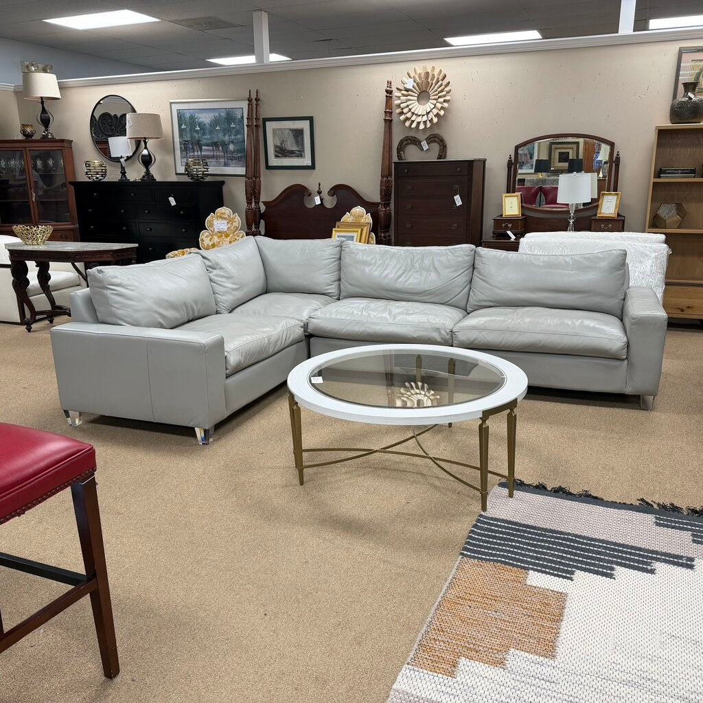 Chamonix Custom Leather Sectional
