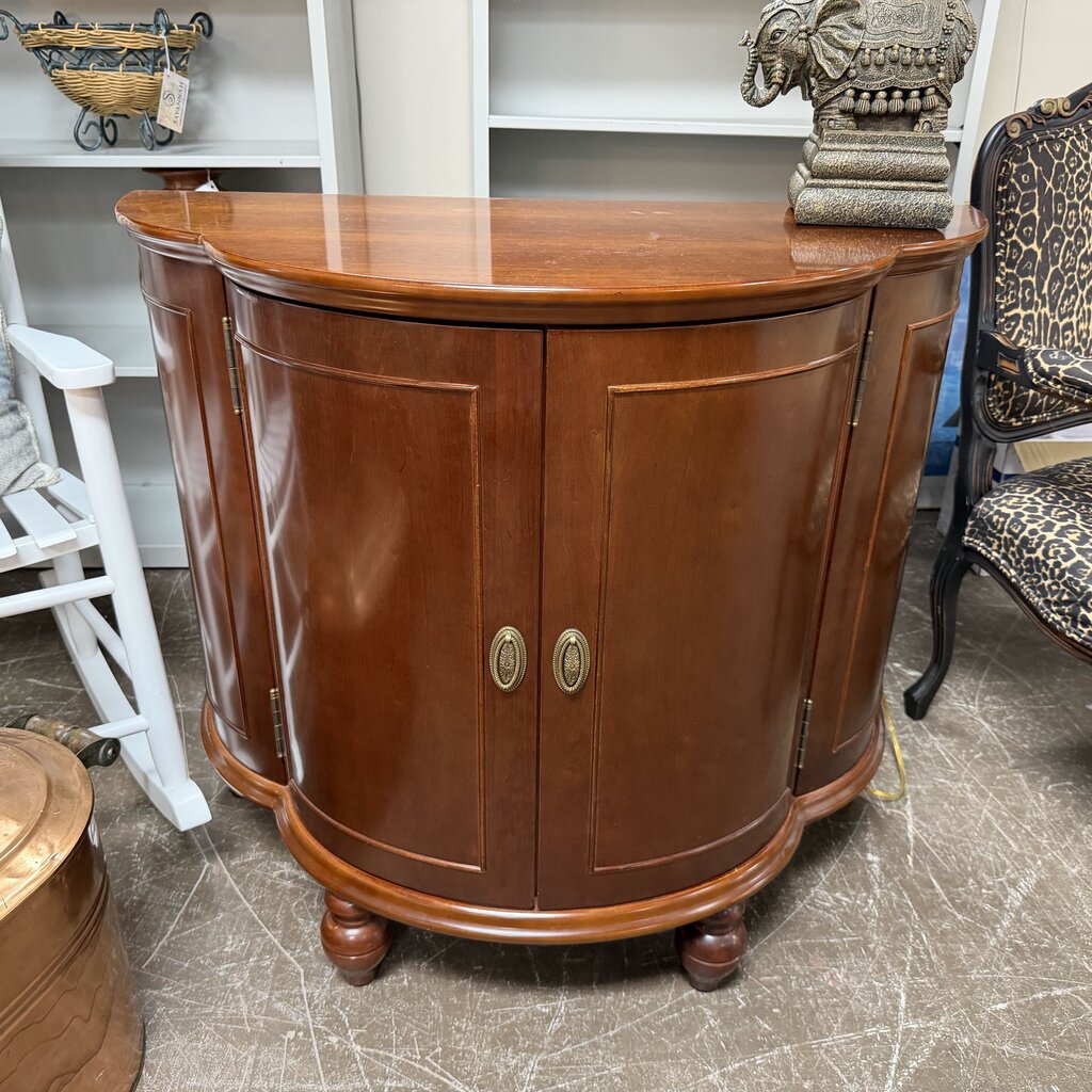Demilune Bar Cabinet