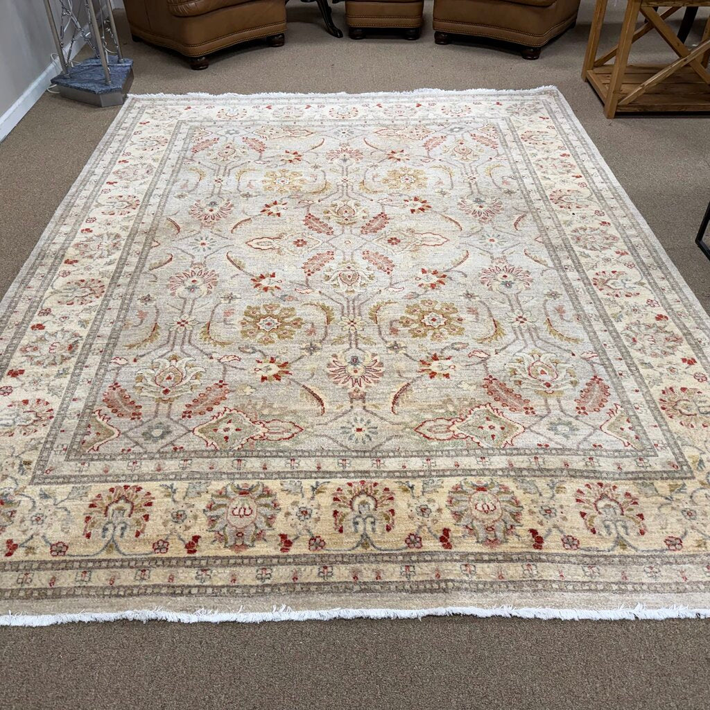 100% Wool Hand Knotted Pakistan Rug