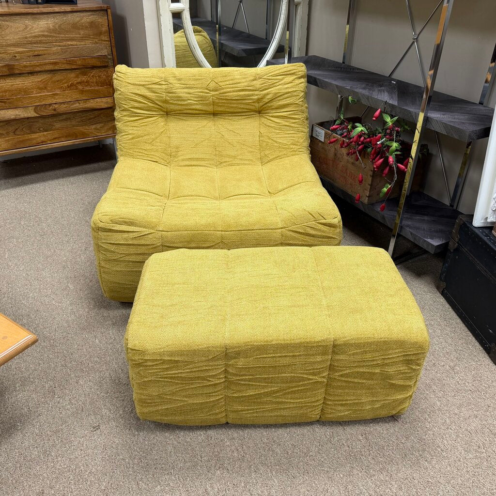 "Lazy Chair" + Ottoman