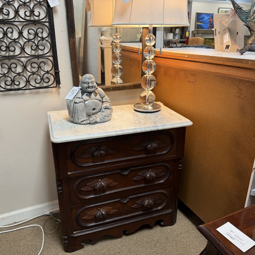 Victorian Marble Top Chest
